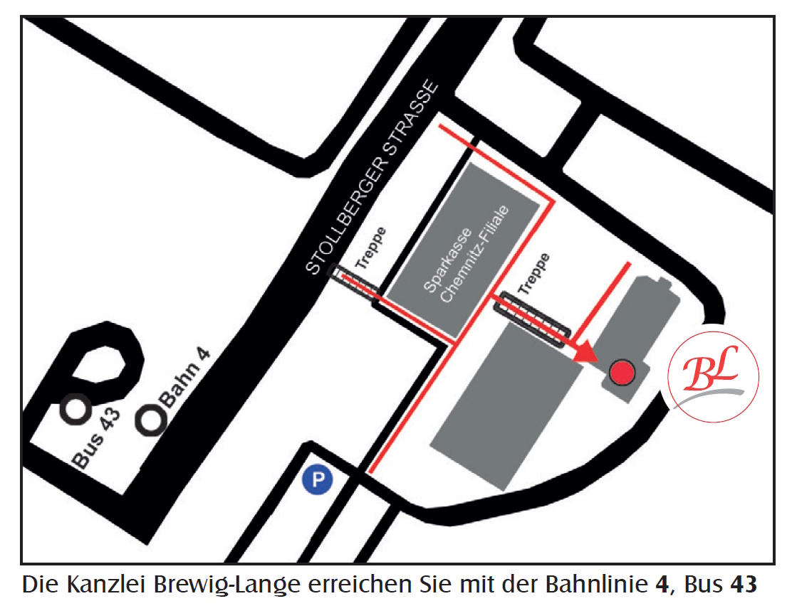Anfahrtsskizze